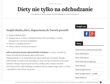 Tablet Screenshot of dobrana-dieta.pl